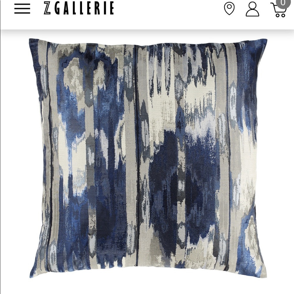 Z Gallerie Symbiosis Pillow  24”